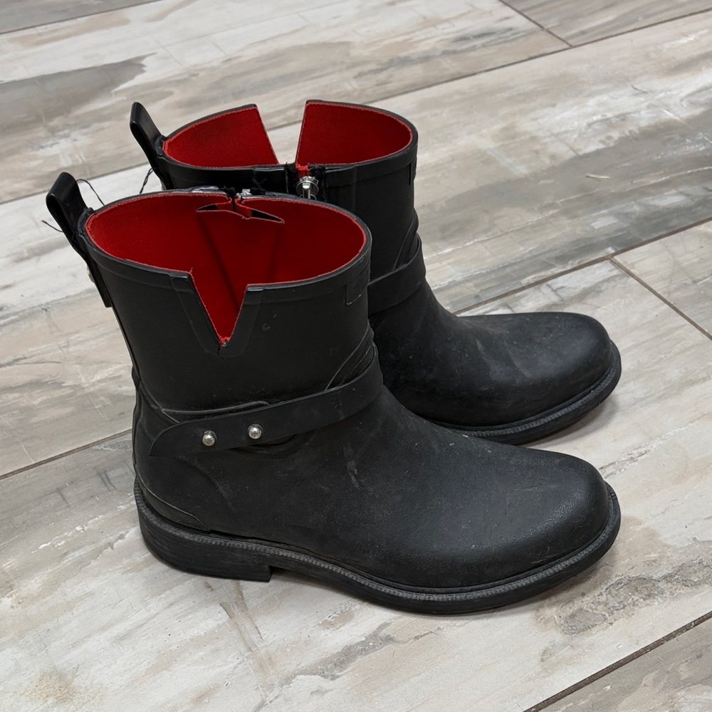 Women’s rag & bone Rain Boots with Red Lining